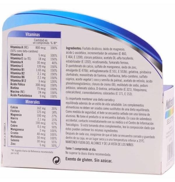 Multicentrum Select 50+ (90 Comprimidos)