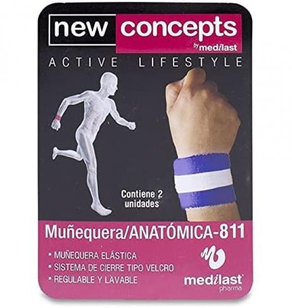 Muñequera - Medilast New Concepts (2 Unidades Talla Grande)