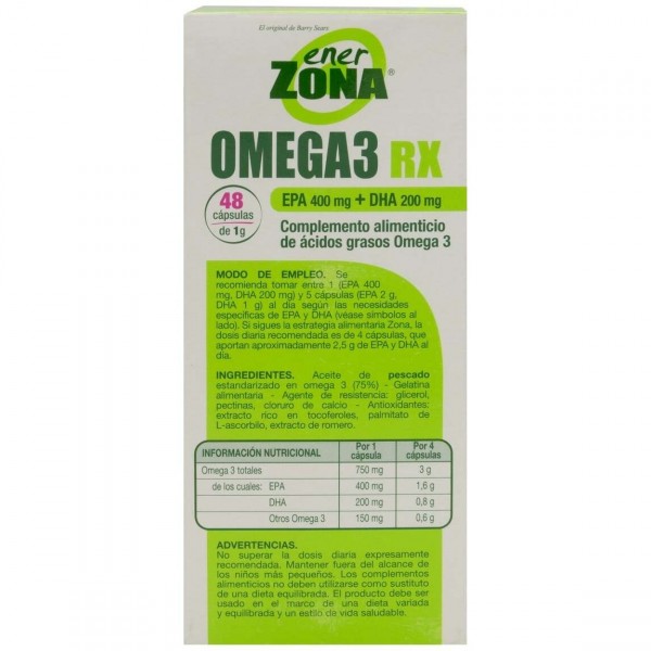 Enerzona Omega 3 Rx 1 Gr 48 Caps
