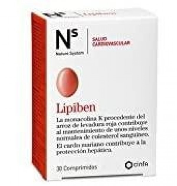 Ns Lipiben (30 Comprimidos)