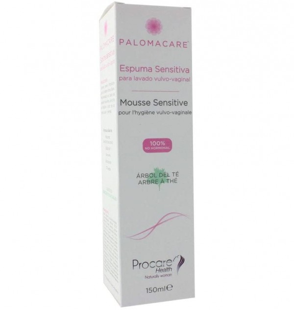 Palomacare Espuma Sensitiva Lavado Vulvovaginal (1 Envase 150 Ml)