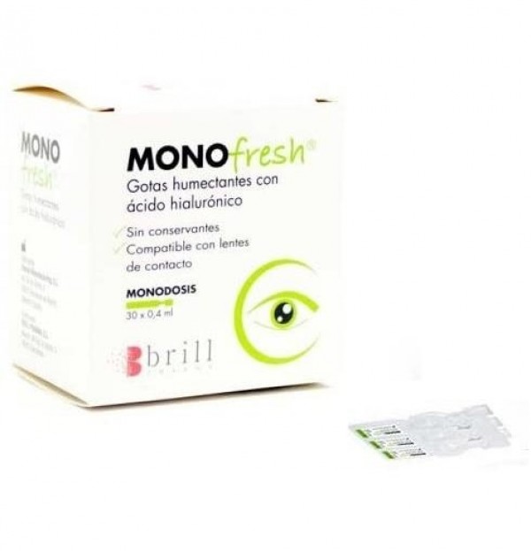 Monofresh Gotas Humectantes Monodosis (30 Monodosis 0,4 Ml)