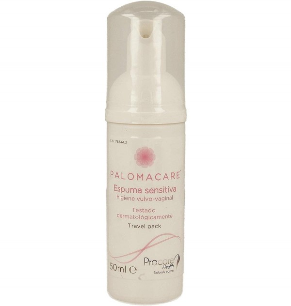 Palomacare Espuma Sensitiva Lavado Vulvovaginal (1 Envase 50 Ml Travel Pack)
