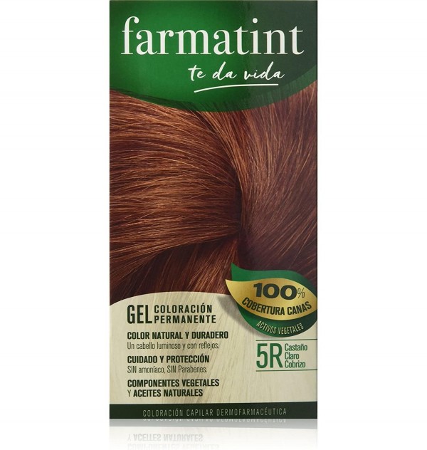 Farmatint (1 Envase 135 Ml Tono Castaño Claro Cobrizo)