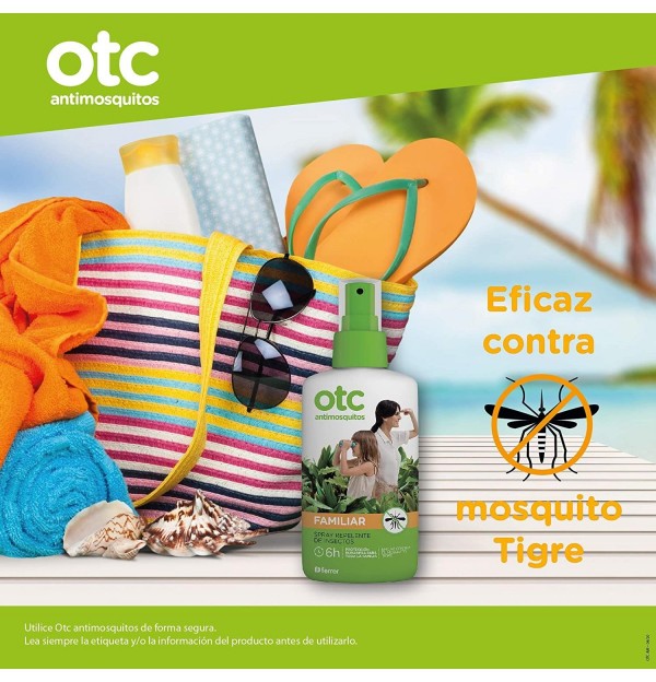 Otc Antimosquitos Familiar - Repelente De Mosquitos (1 Spray 100 Ml)
