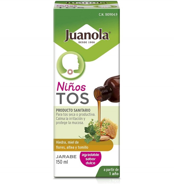 Juanola Tos Jarabe Niños (1 Envase 150 Ml)