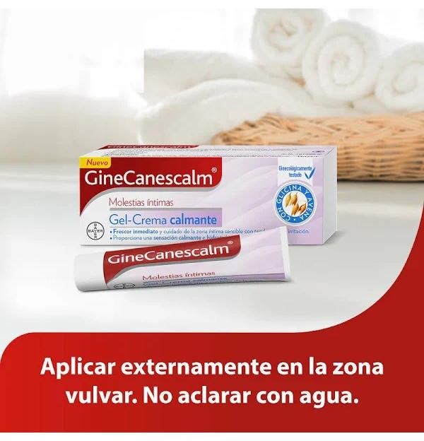 Ginecanescalm Gel Crema (1 Envase 15 G)