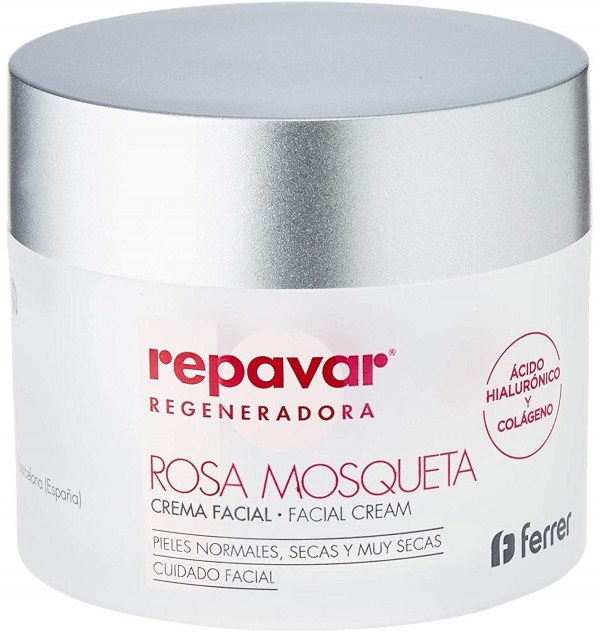 Repavar Regeneradora Crema Facial (1 Envase 50 Ml)