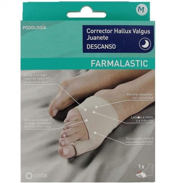 Corrector Juanete Descanso - Farmalastic Feet (Talla M)
