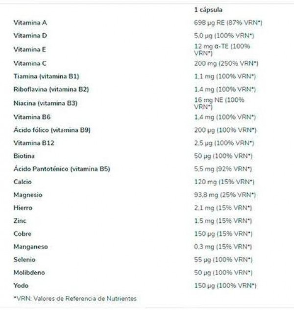 Finisher Multivitaminico Y Minerales (60 Capsulas)