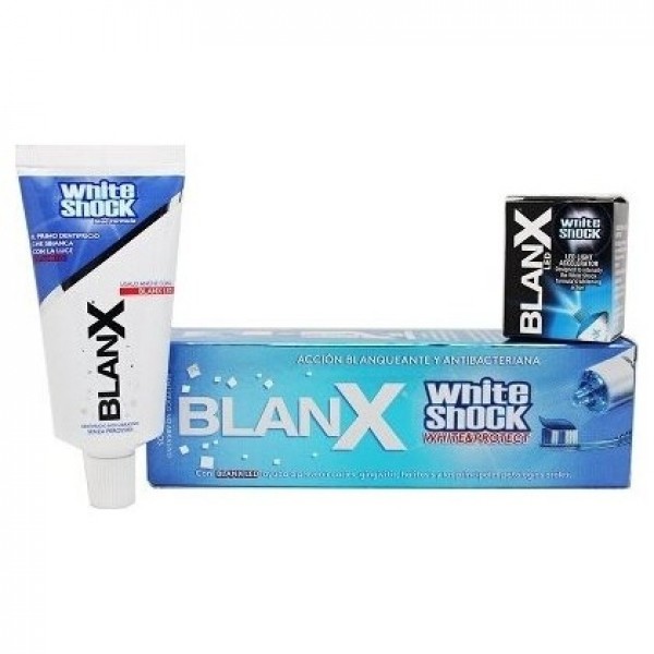 Blanx White Shock Protect 50Ml + Led