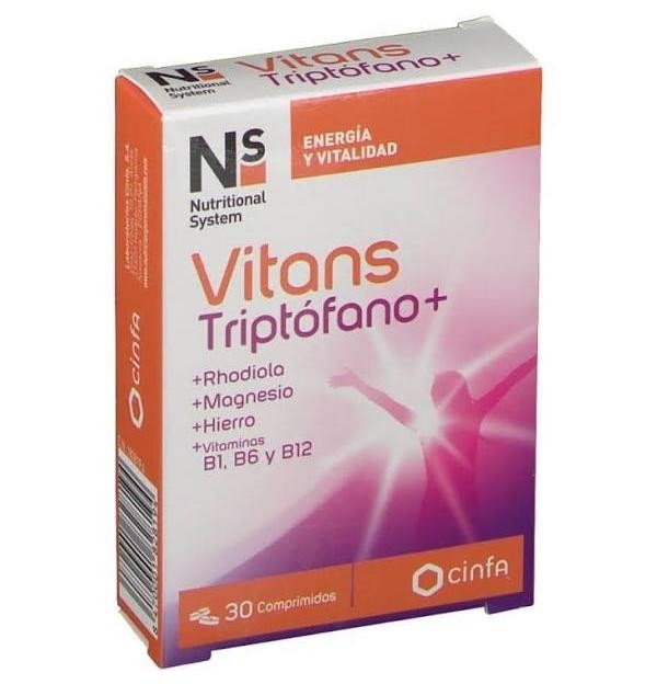 Ns Vitans Triptofano+ (30 Comprimidos)