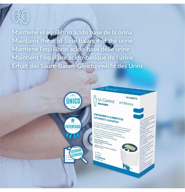Lit-Control Ph Balance (60 Capsulas)