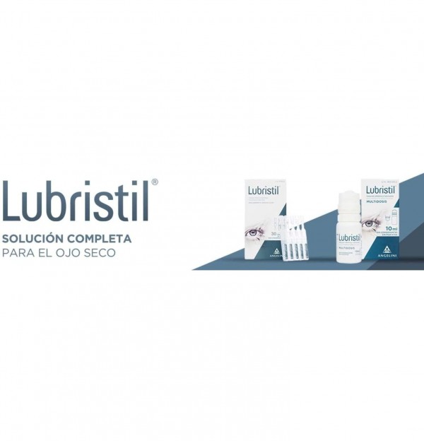 Lubristil Solucion Oftalmica Lubricante (1 Envase Multidosis 10 Ml)