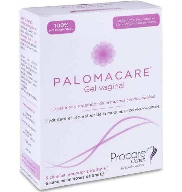 Palomacare Gel Vaginal Monodosis (6 Canulas 5 Ml)