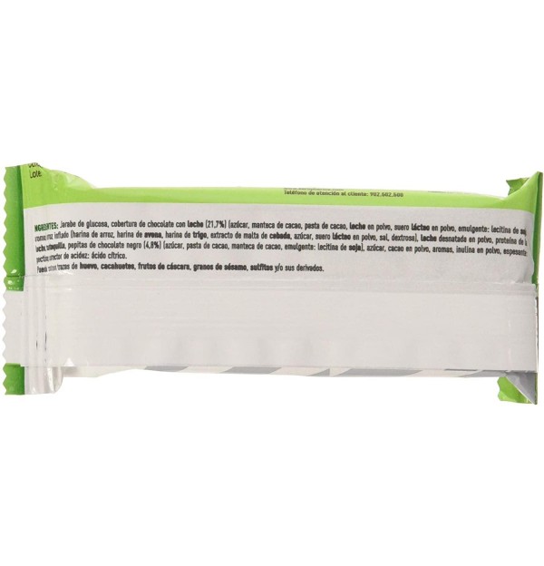 Finisher Barritas Energeticas - Chocolate Con Leche Y Pepitas (20 Barritas)
