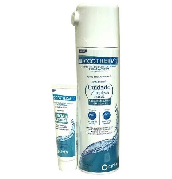 Buccotherm Spray Dental + Gel Encias Sensibles (200 Ml + 25 Ml)