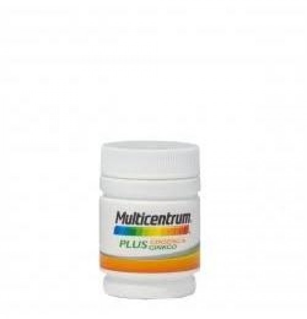Multicentrum Plus Ginseng Y Ginkgo (30 Comprimidos)