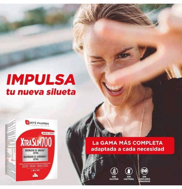 Xtraslim 700 (120 Cápsulas) - Forté Pharma