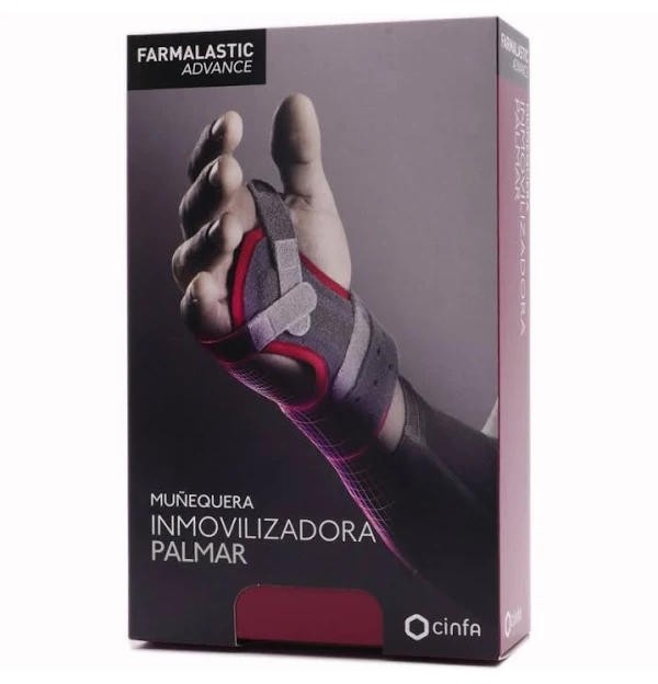 Muñequera Inmovilizadora Palmar - Farmalastic Advance (1 Unidad Talla 2)