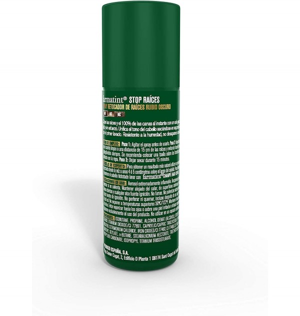 Farmatint Stop Raices (1 Spray 75 Ml Tono Rubio Oscuro)