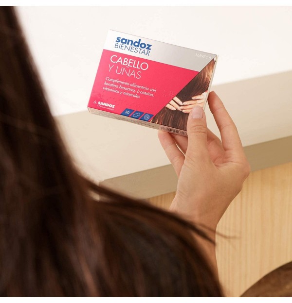 Sandoz Bienestar Cabello Y Uñas (90 Capsulas)