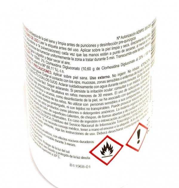 Clorhexidina - Orravan (2% 1 Frasco 250 Ml)