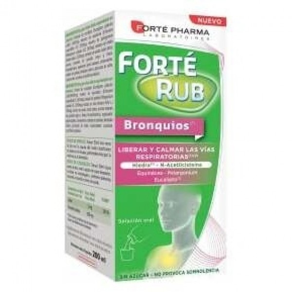Forté Pharma Forté Rub Bronquios Jarabe, 150 Ml