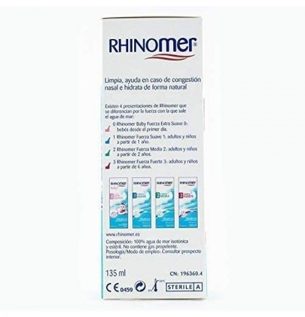 Rhinomer Limpieza Nasal F-3 (Nebulizador 135 Ml)
