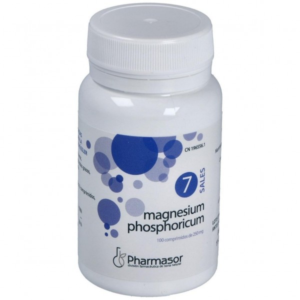 Soria Natural Sal 7 Magnesium Phosphoricum Homeosor 100 Comprimidos