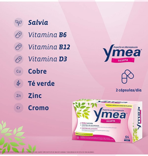 Ymea® Silueta Experto En Menopausia, 64 Caps. - Perrigo
