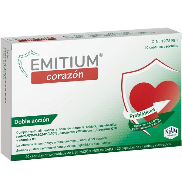 Emitium Corazon (40 Capsulas)