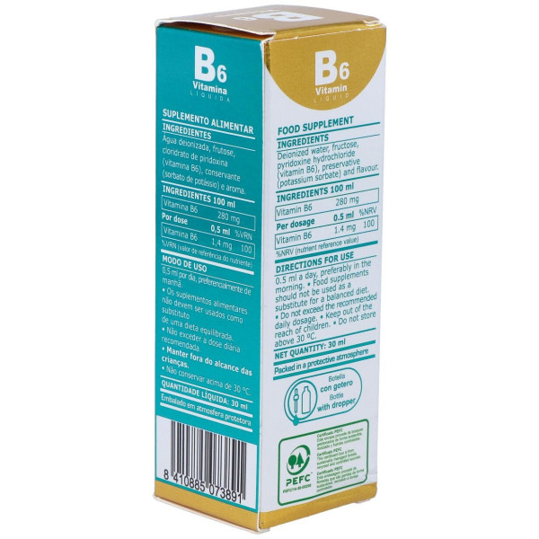 Vitamina B6 Liquida 30Ml.
