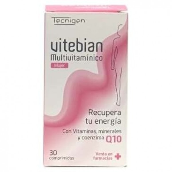 Tecnigen Vitebian Mujer Mulitroivitaminas 30 Comprimidos
