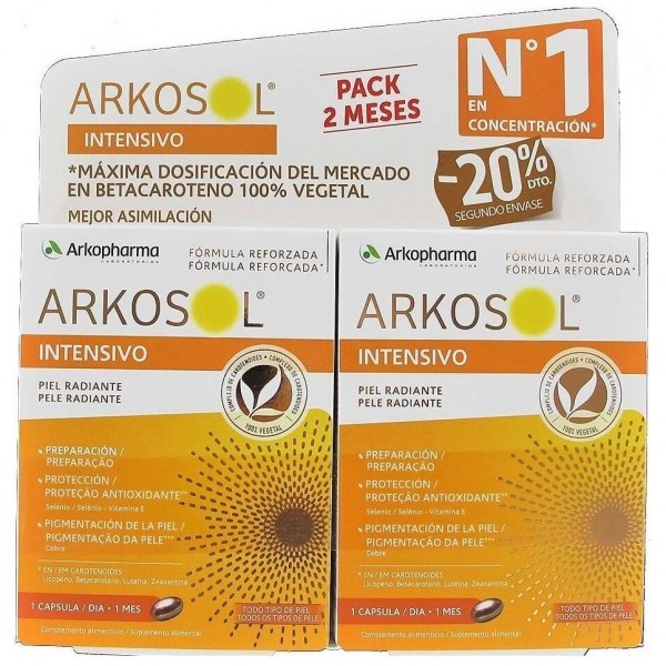 Arkopharma Arkosol Intensivo 2X30Caps