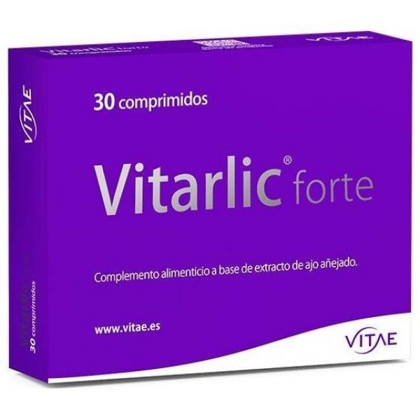 Vitae Vitarlic Forte Suplemento Dietético En 30 Tabletas