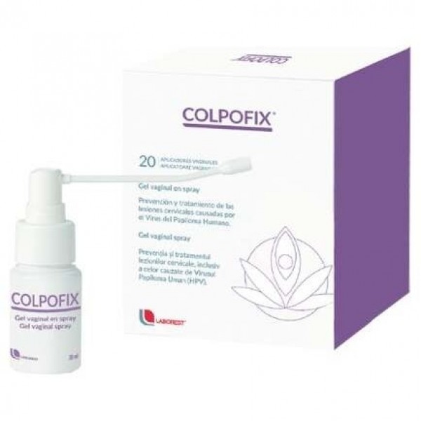 Colpofix Gel Vaginal En Spray Con 20 Aplicadores 2 X 20Ml
