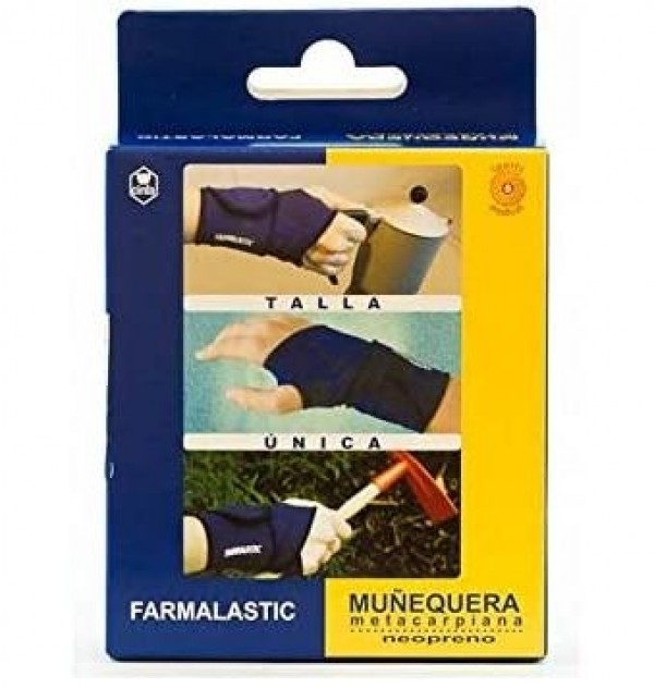 Muñequera Metacarpiana - Farmalastic Neopreno (1 Unidad Talla Unica)
