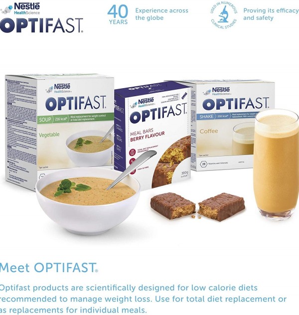 Optifast Batido (12 Sobres 53 G Sabor Cafe)