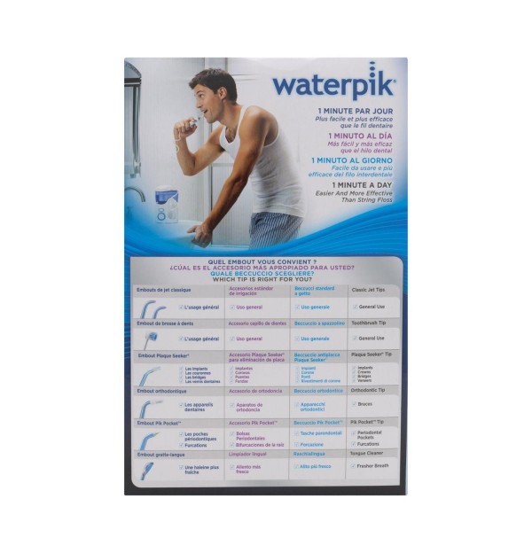 Irrigador Bucal Electrico - Waterpik Wp- 100 Ultra (Enchufe A La Corriente)