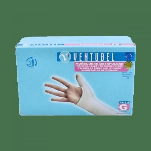 Ventubel Muñequera Metapulgar Talla Grande, 1 Unidad