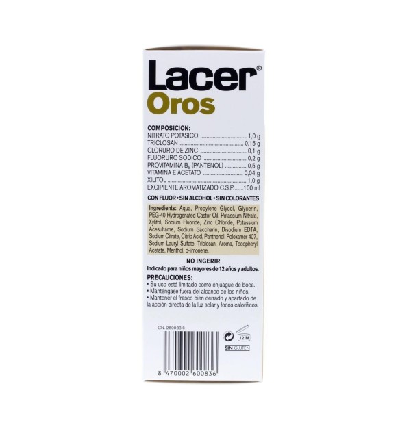 Lacer Oros Accion Integral Colutorio (1 Envase 500 Ml)