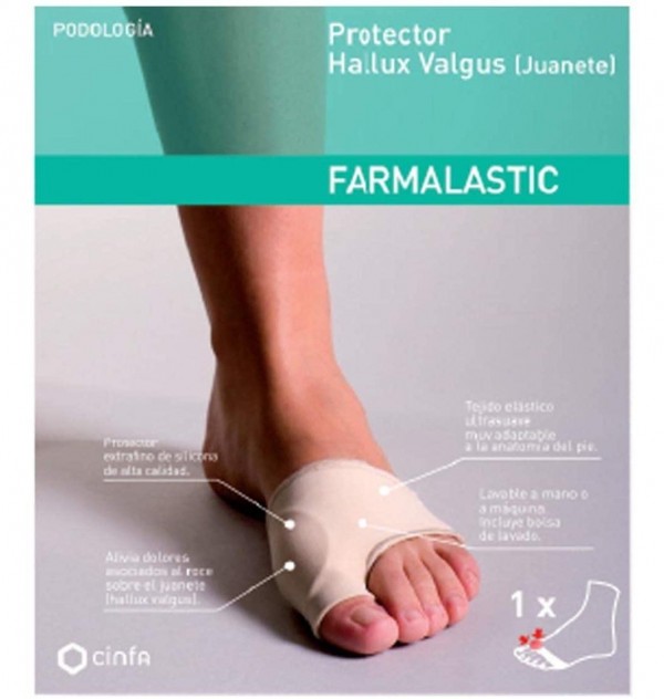 Protector Juanete Calzado Habitual - Farmalastic Feet (T-Gde)