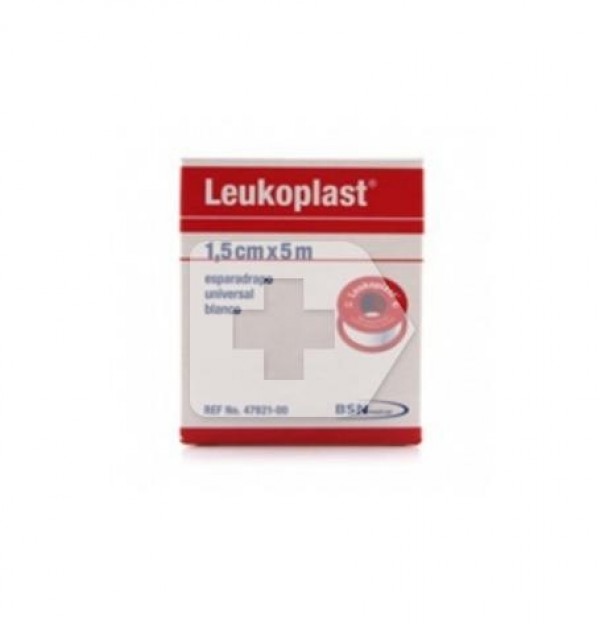 Esparadrapo - Leukoplast (24 Unidades 5 M X 1,5 Cm Color Carne)