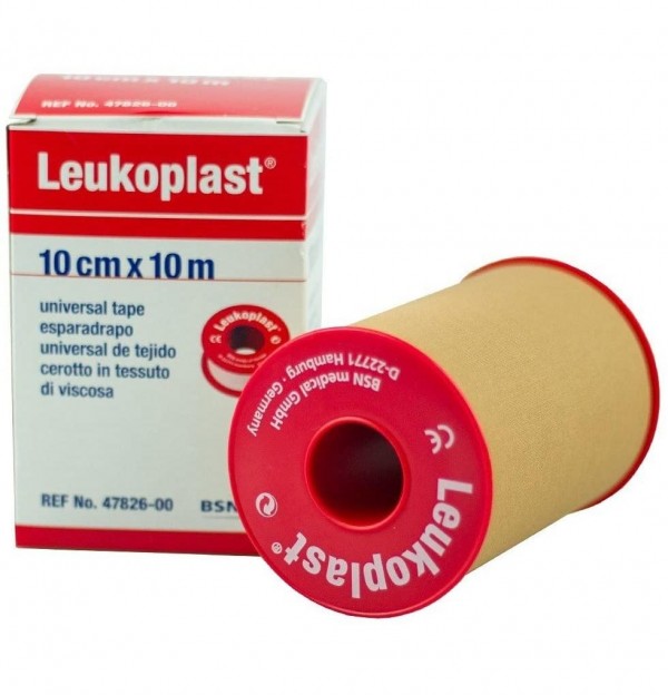 Esparadrapo - Leukoplast (1 Unidad 10 M X 10 Cm Color Carne)
