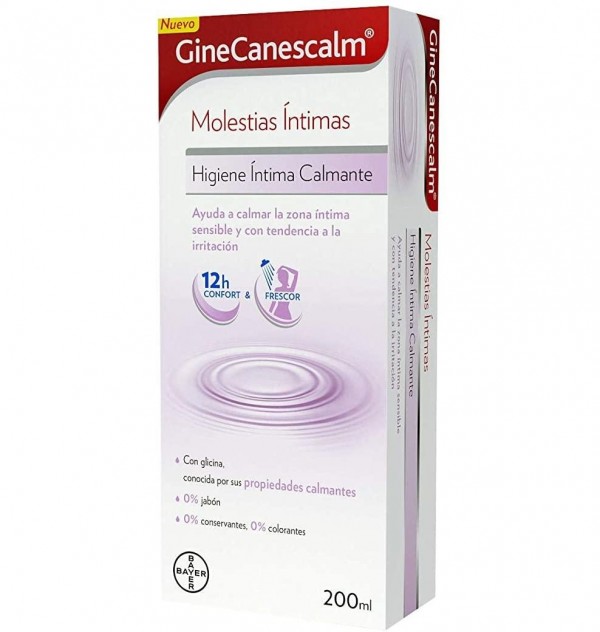 Ginecanescalm Higiene Intima Calmante (1 Envase 200 Ml)