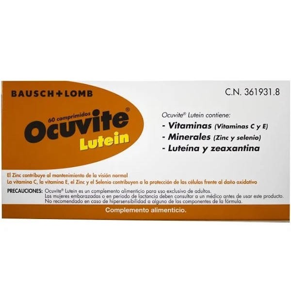 Ocuvite Lutein (60 Comprimidos)