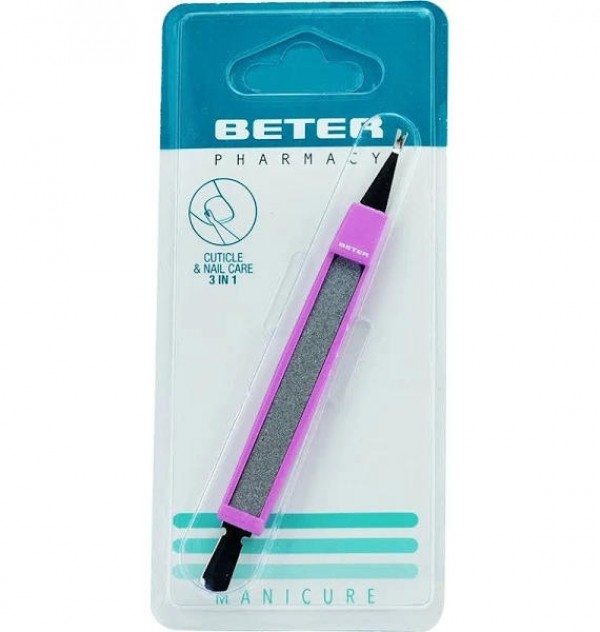 Cortacuticulas - Beter (Lima Baja Piel Inox)