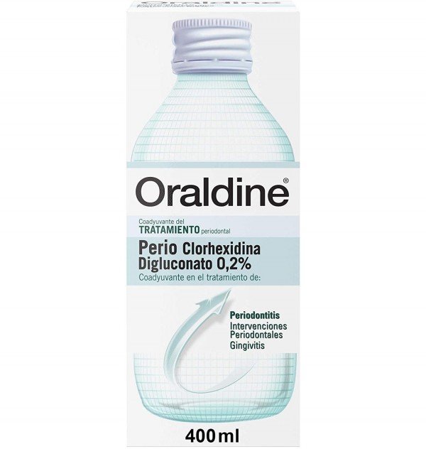 Oraldine Perio Colutorio Clorhexidina 0.2% (1 Envase 400 Ml)