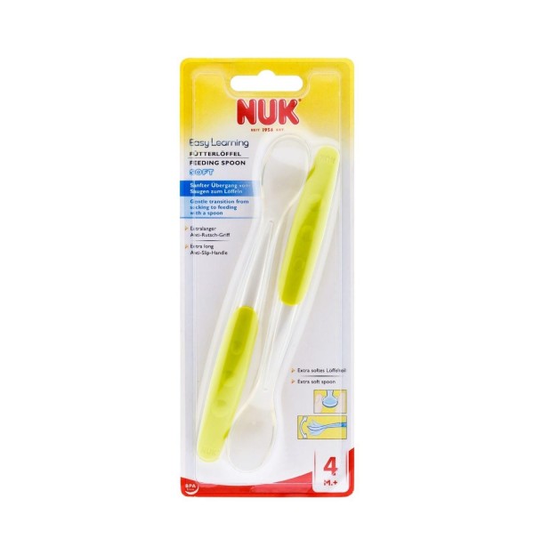 Cuchara Silicona Easy Learning - Nuk (2 U) - Roche Diagnostics S.l